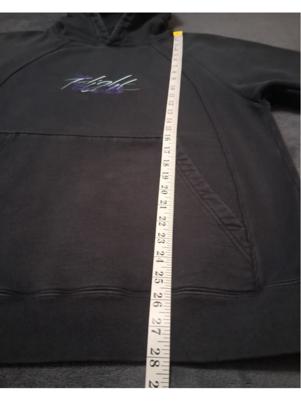 2022 Nike Air Jordan Flight Heritage Coll. Men's Medium Hoodie Black DM1394-010 - Picture 11 of 12